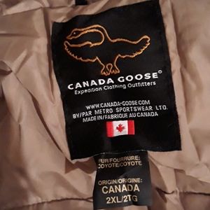 Men's 3/4 Length CANADA GOOSE! 100% DUCK DOWN Coat